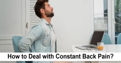 How to deal with constant back pain